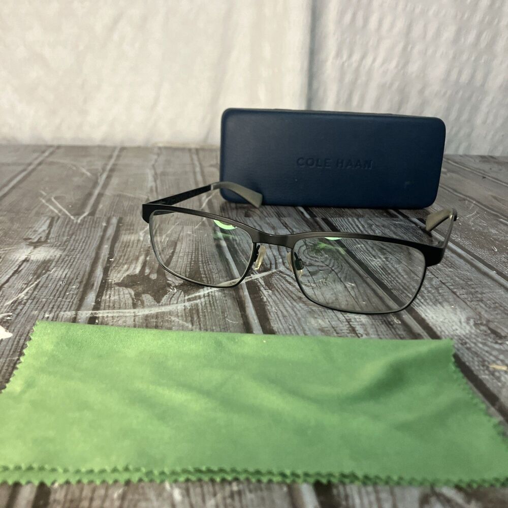 Cole Haan Eye Glasses Frames Only Zero Grand CH4022 (001) Matt Black 54 17 140